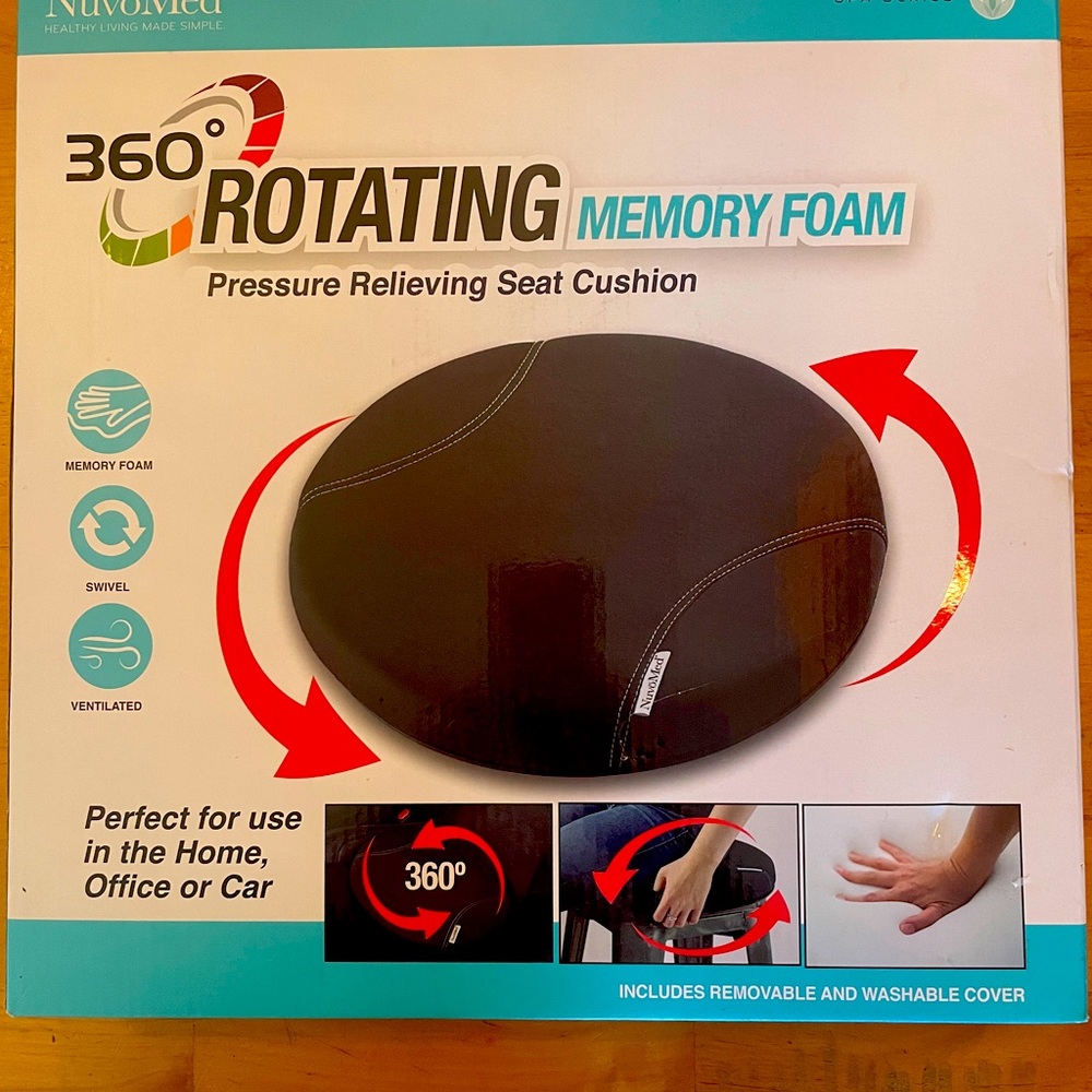 Becomes Rotating 360 Cushion